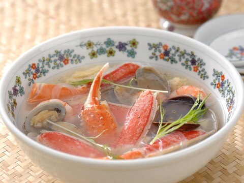 タイ風かにの春雨スープ